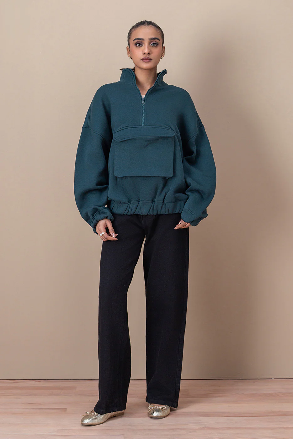 FLEECE HOODIE - Image 2