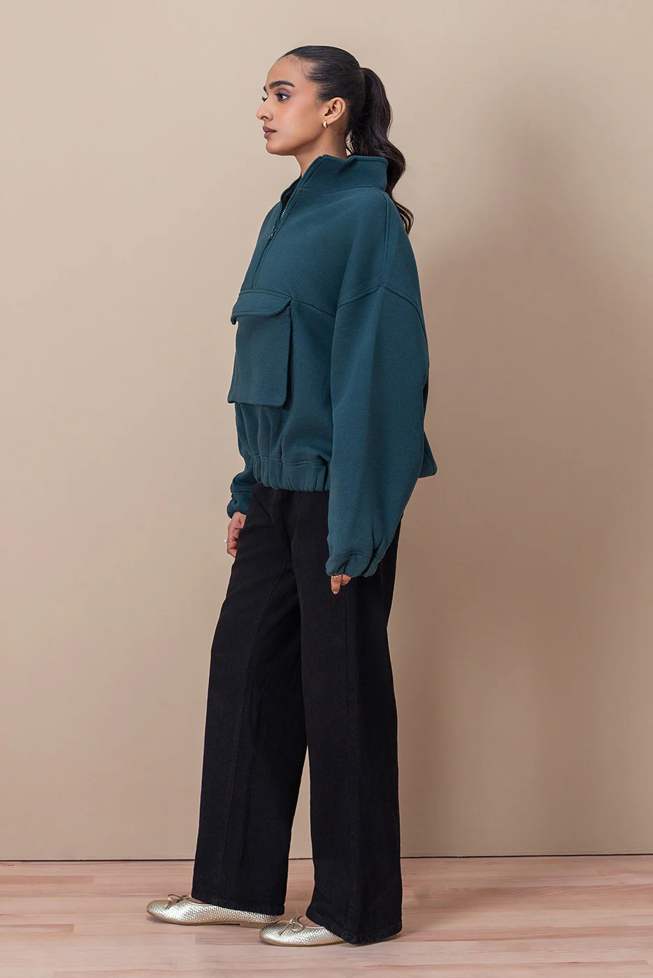 FLEECE HOODIE - Image 3