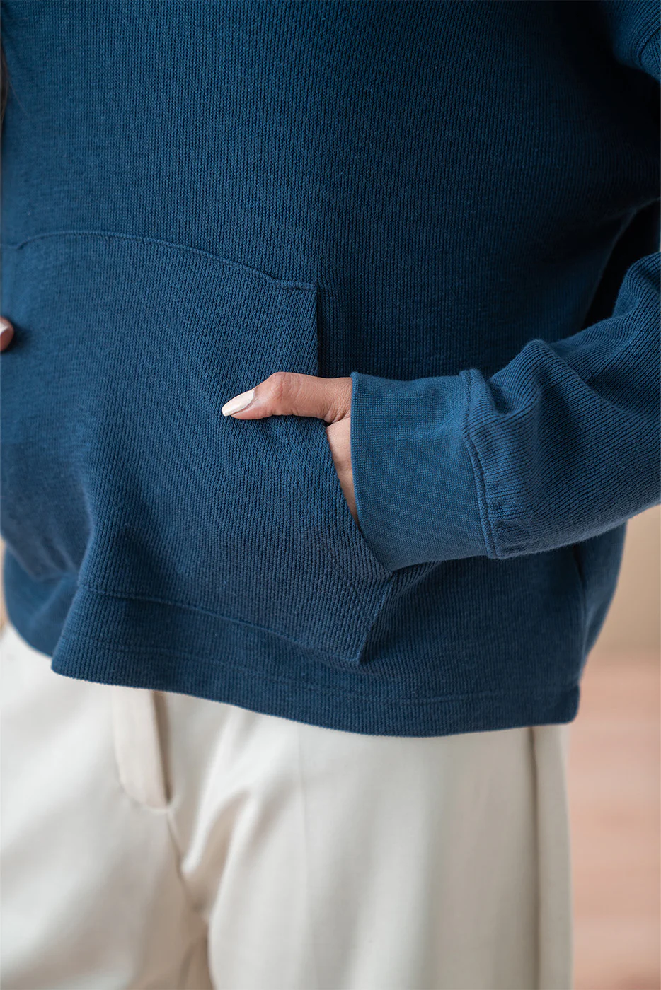 TEXTURED HOODIE - Image 5