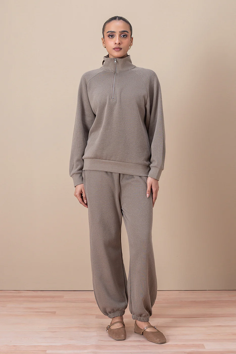 HALF ZIP SWEATSHIRT - Image 2