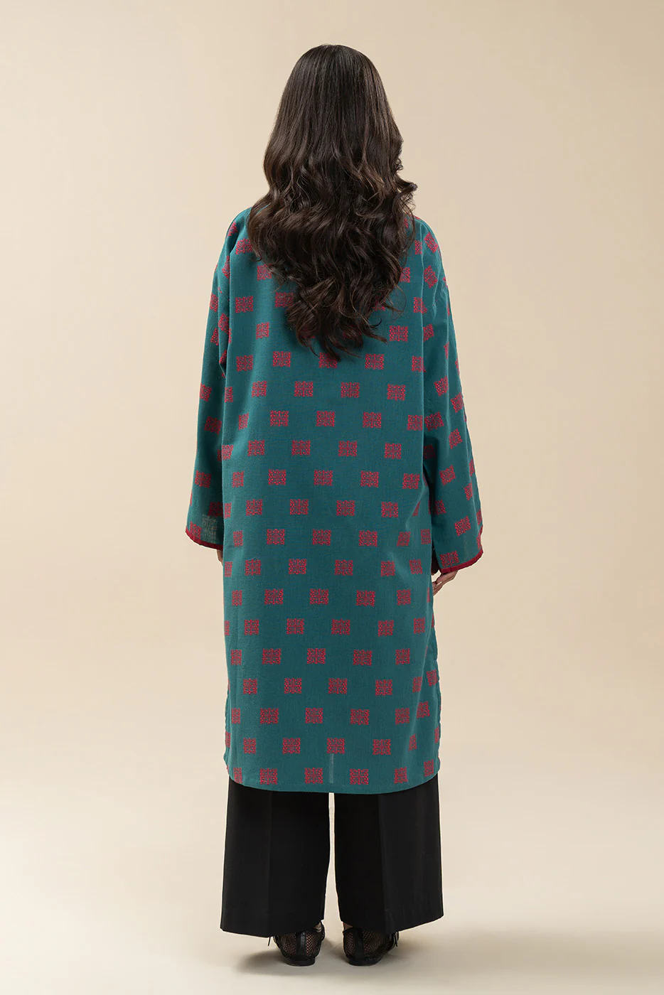 BASIC JACQUARD SHIRT (PRET) - Image 3