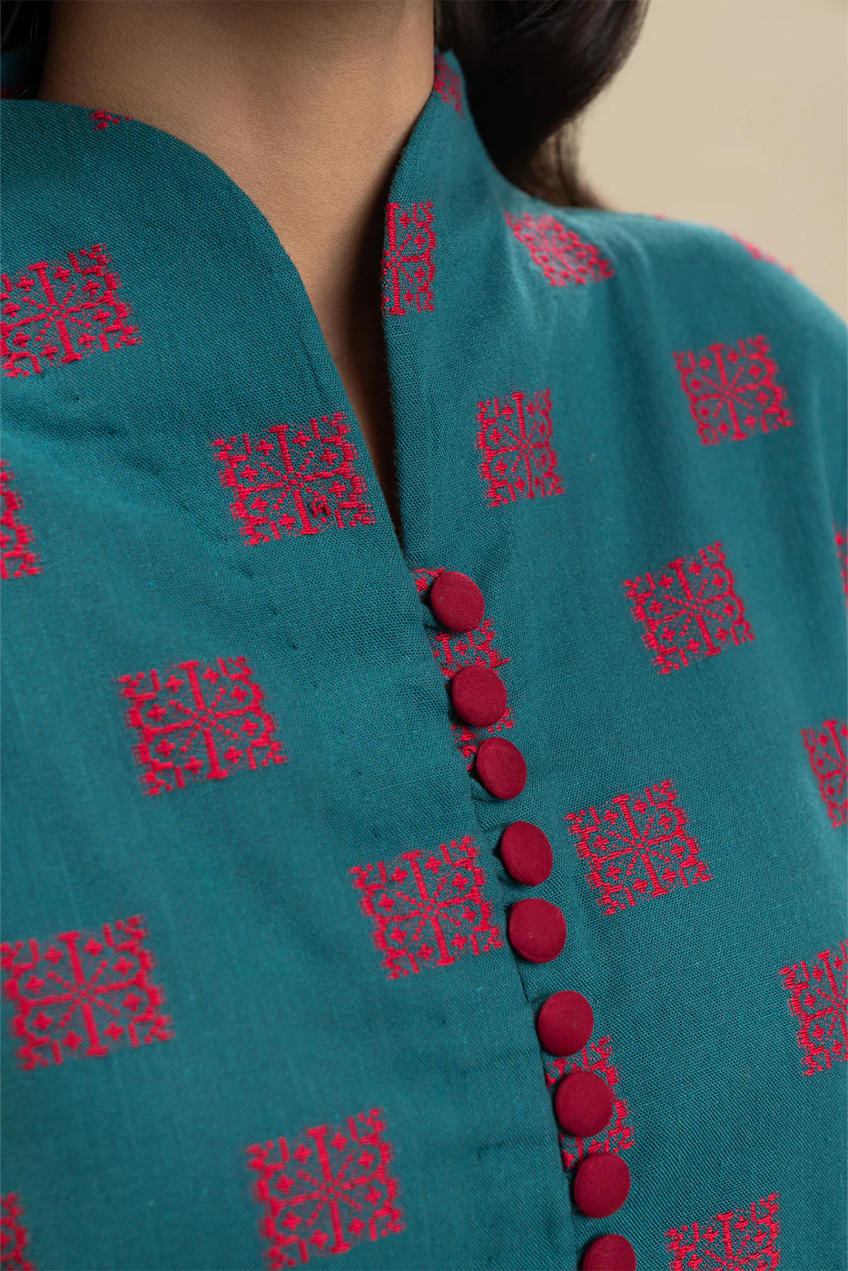 BASIC JACQUARD SHIRT (PRET) - Image 5