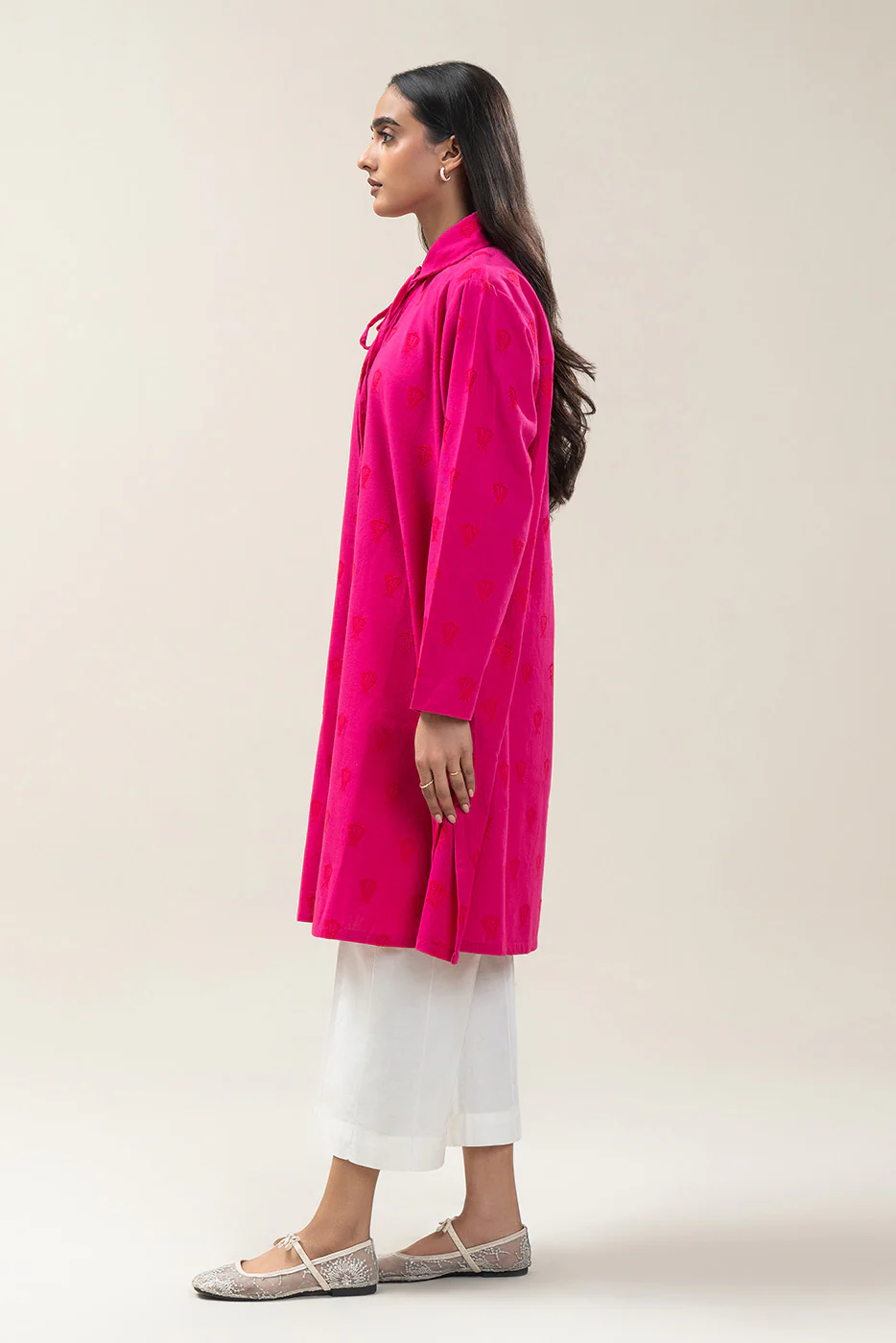 BASIC JACQUARD SHIRT (PRET) - Image 3