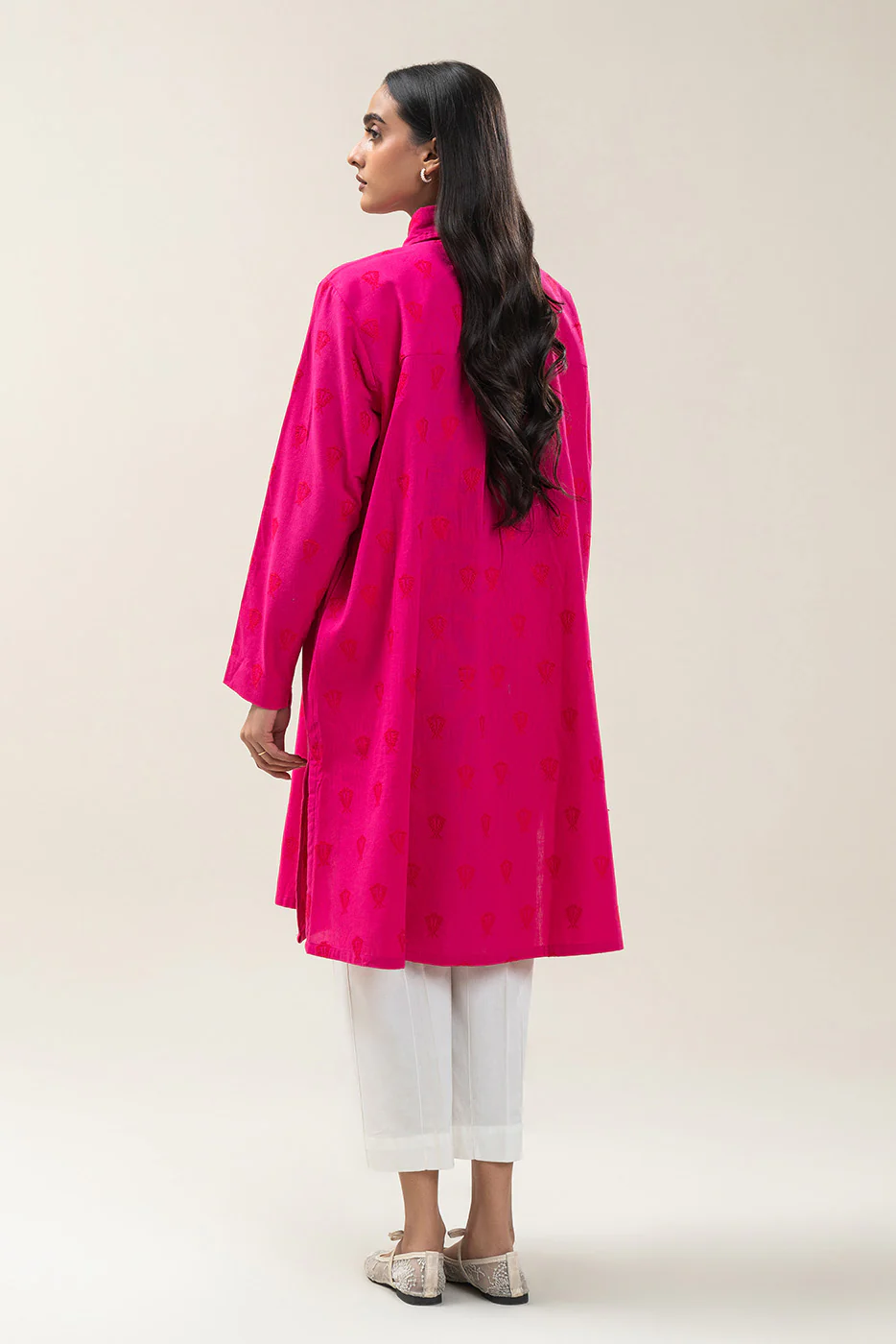 BASIC JACQUARD SHIRT (PRET) - Image 4