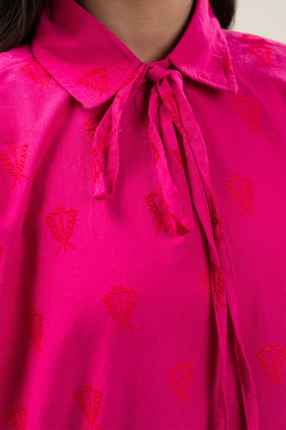 BASIC JACQUARD SHIRT (PRET) - Image 5
