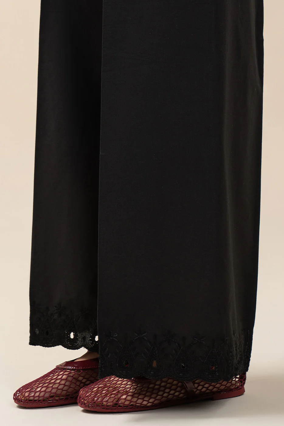 EMBROIDERED SLACK PANTS - Image 2
