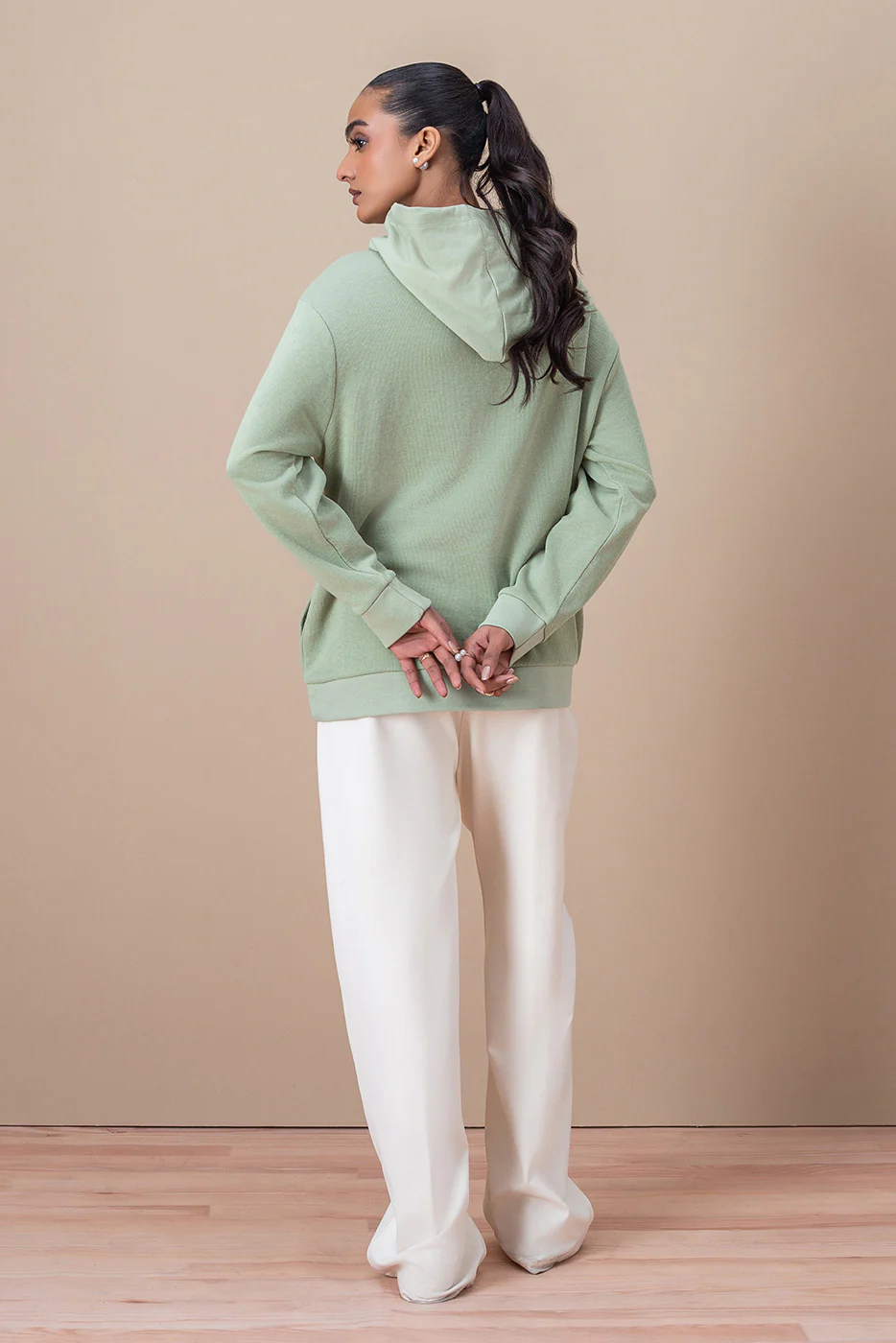 TEXTURED HOODIE - Image 5