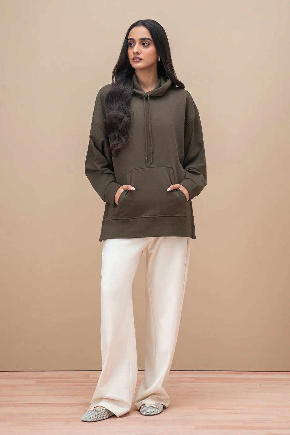 FLEECE HOODIE - Image 2