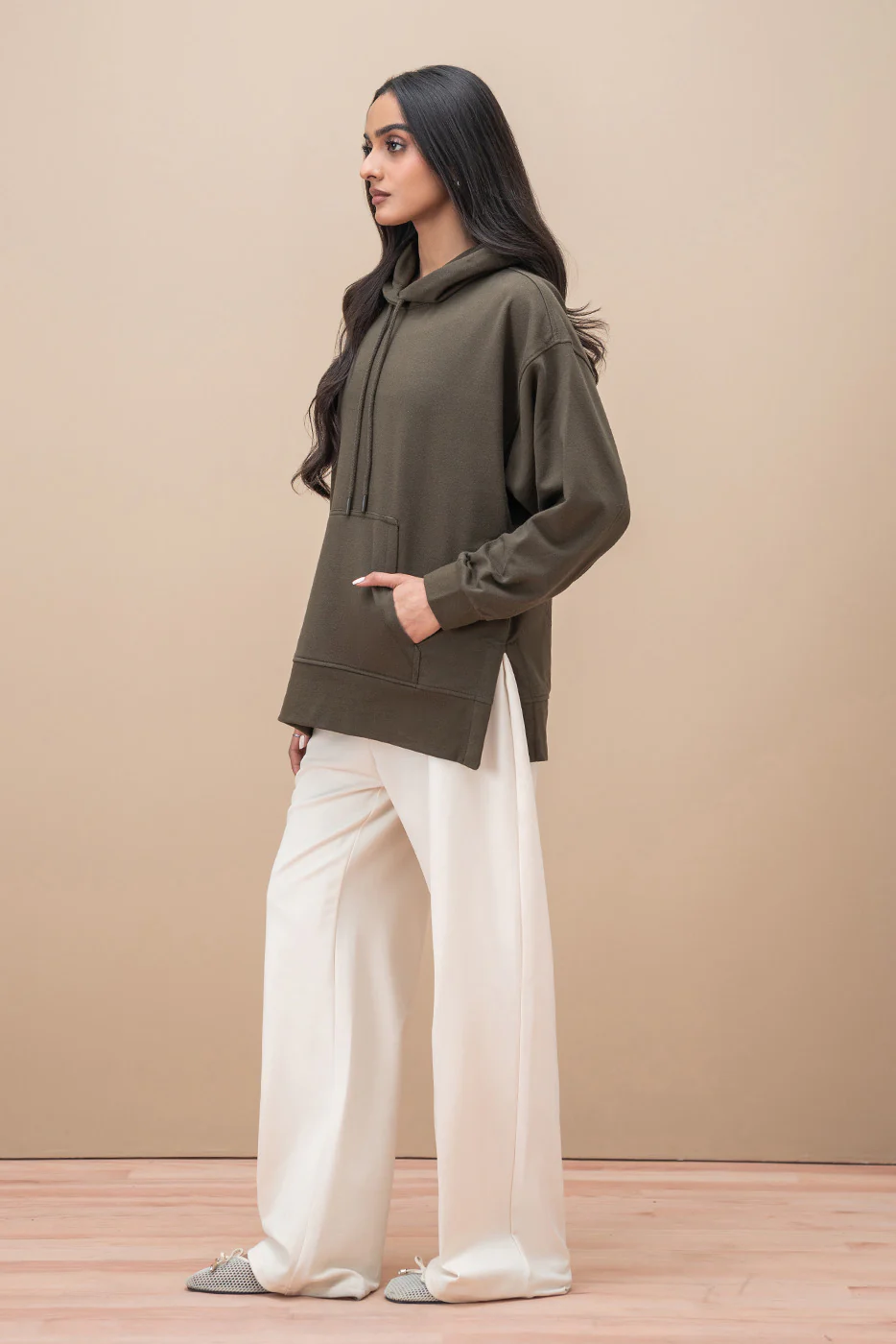 FLEECE HOODIE - Image 4