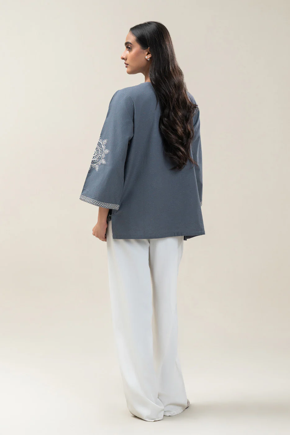 EMBROIDERED MULTI NEPS TOP (PRET) - Image 4