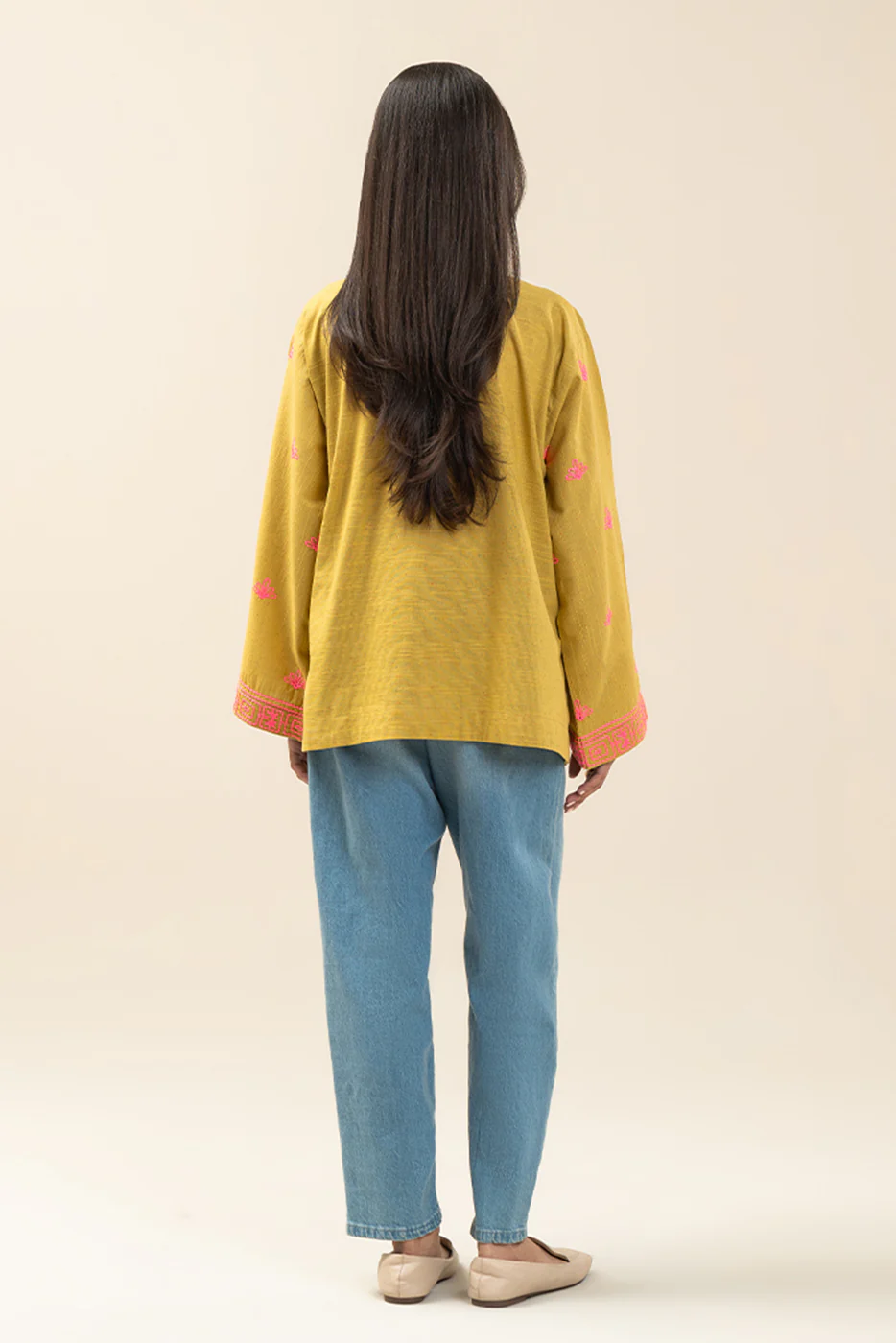 EMBROIDERED  MULTI NEPS TOP (PRET) - Image 3