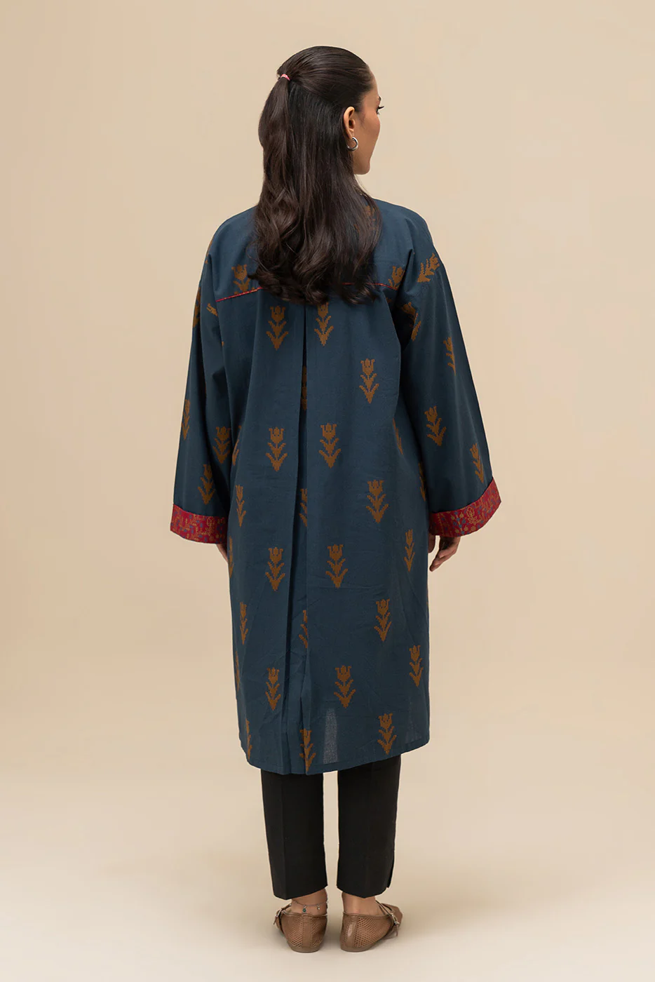 BASIC JACQUARD SHIRT (PRET) - Image 3