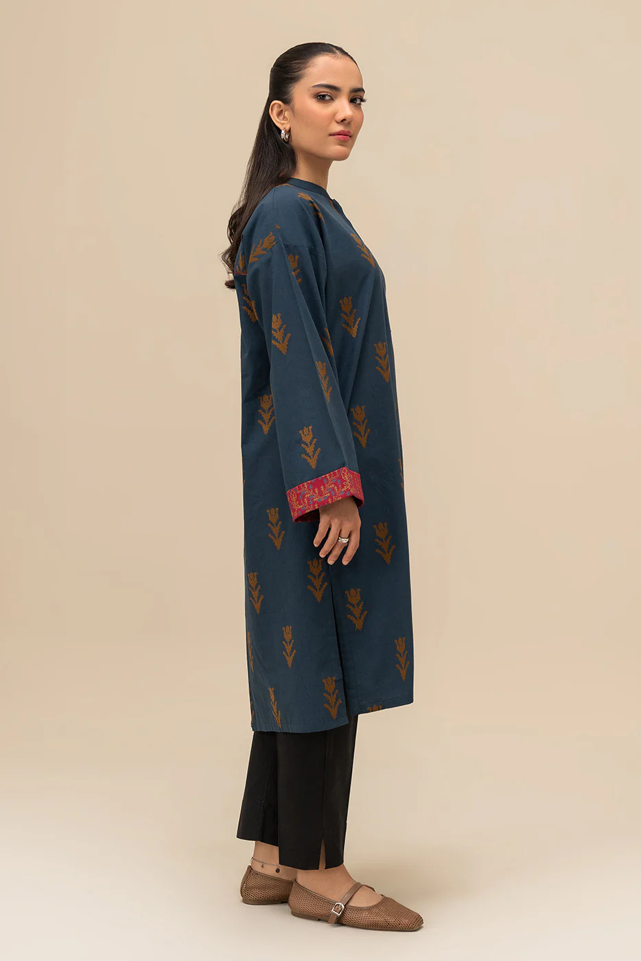 BASIC JACQUARD SHIRT (PRET) - Image 4