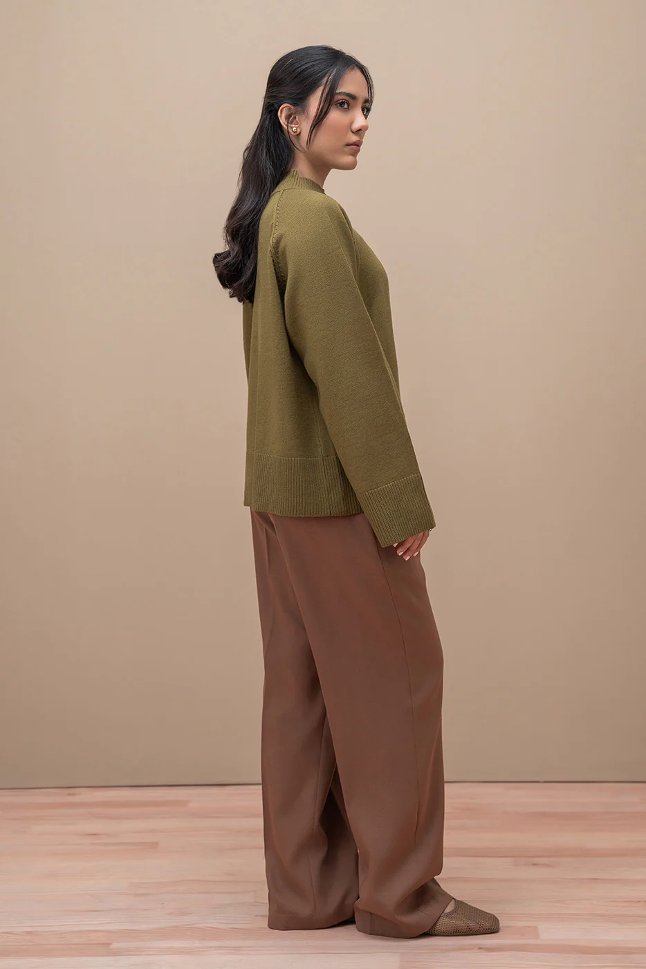 MOCK NECK PULLOVER - Image 3