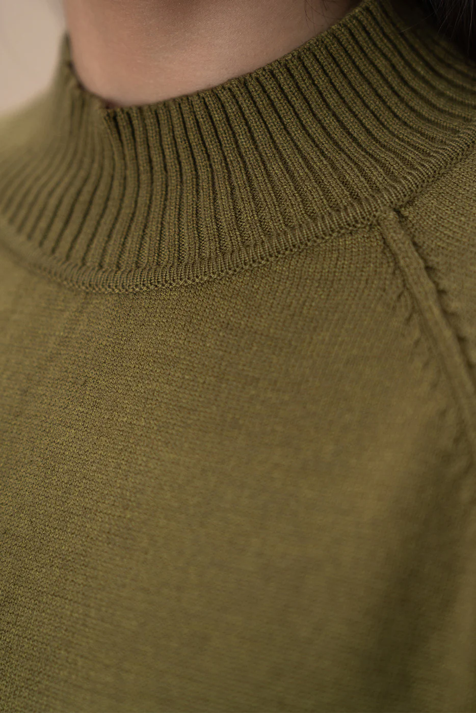 MOCK NECK PULLOVER - Image 5