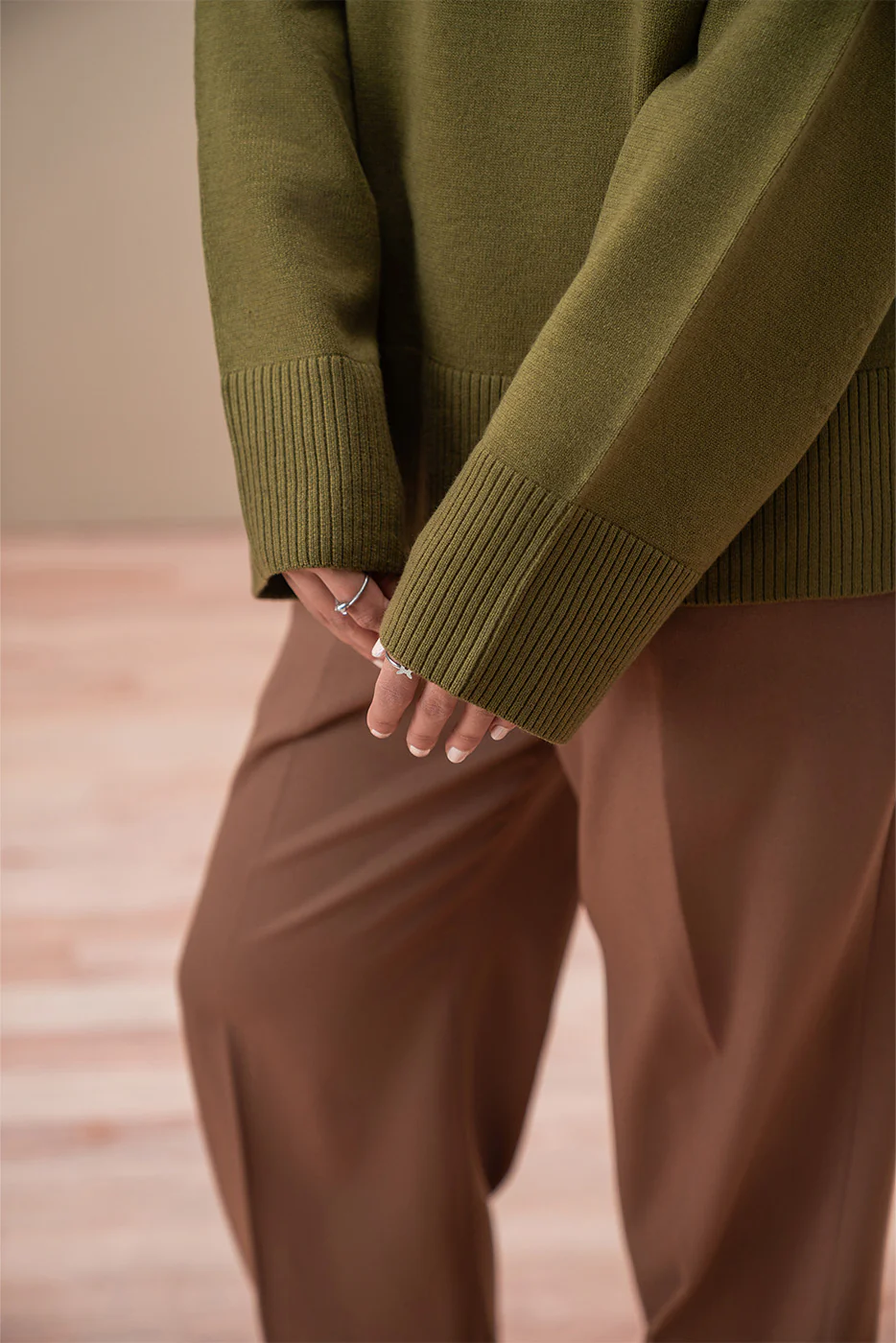 MOCK NECK PULLOVER - Image 6