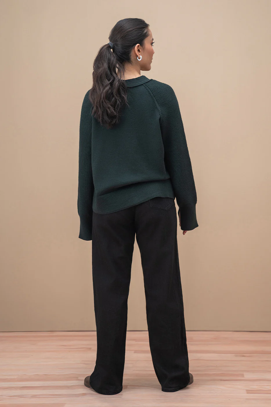 CROPPED RAGLAN CARDIGAN - Image 3