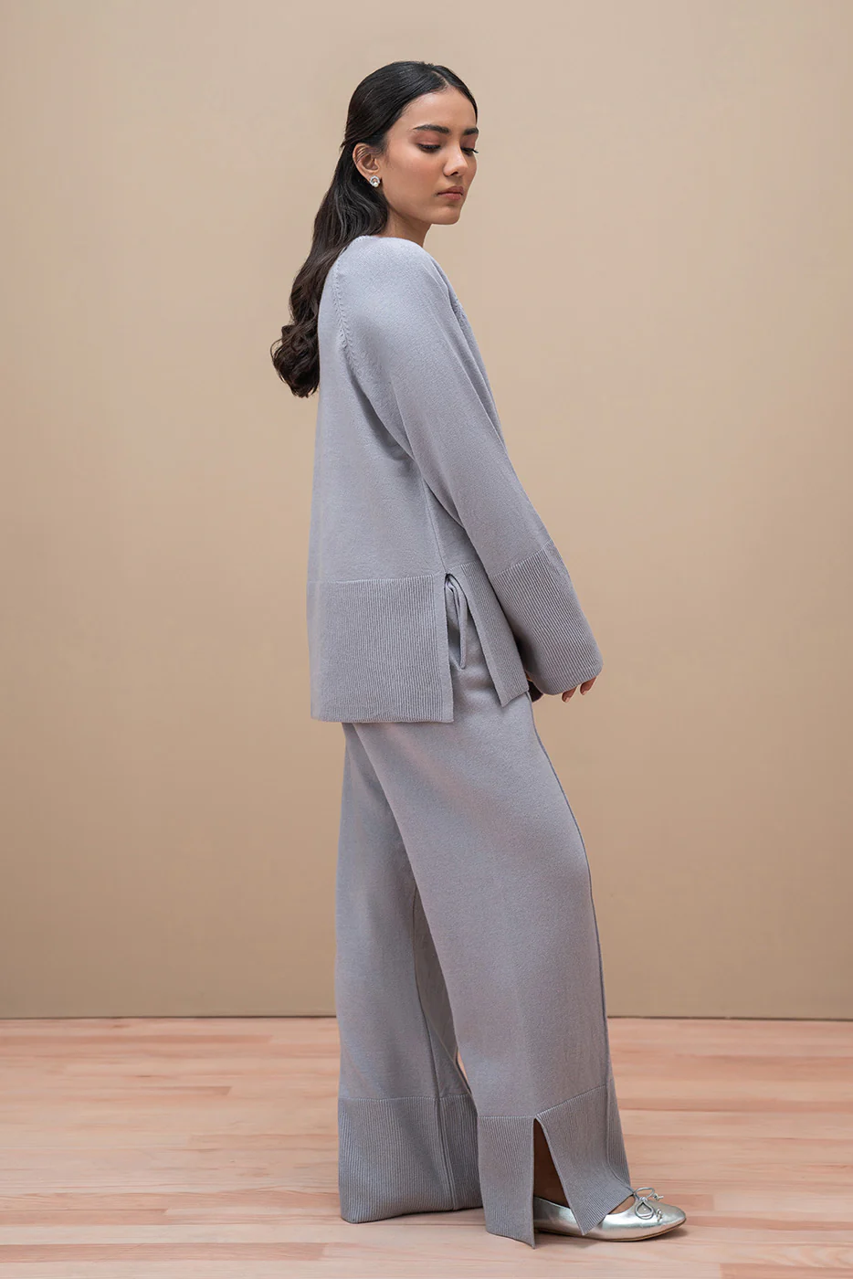 WIDE LEG SWEATPANTS - Image 2