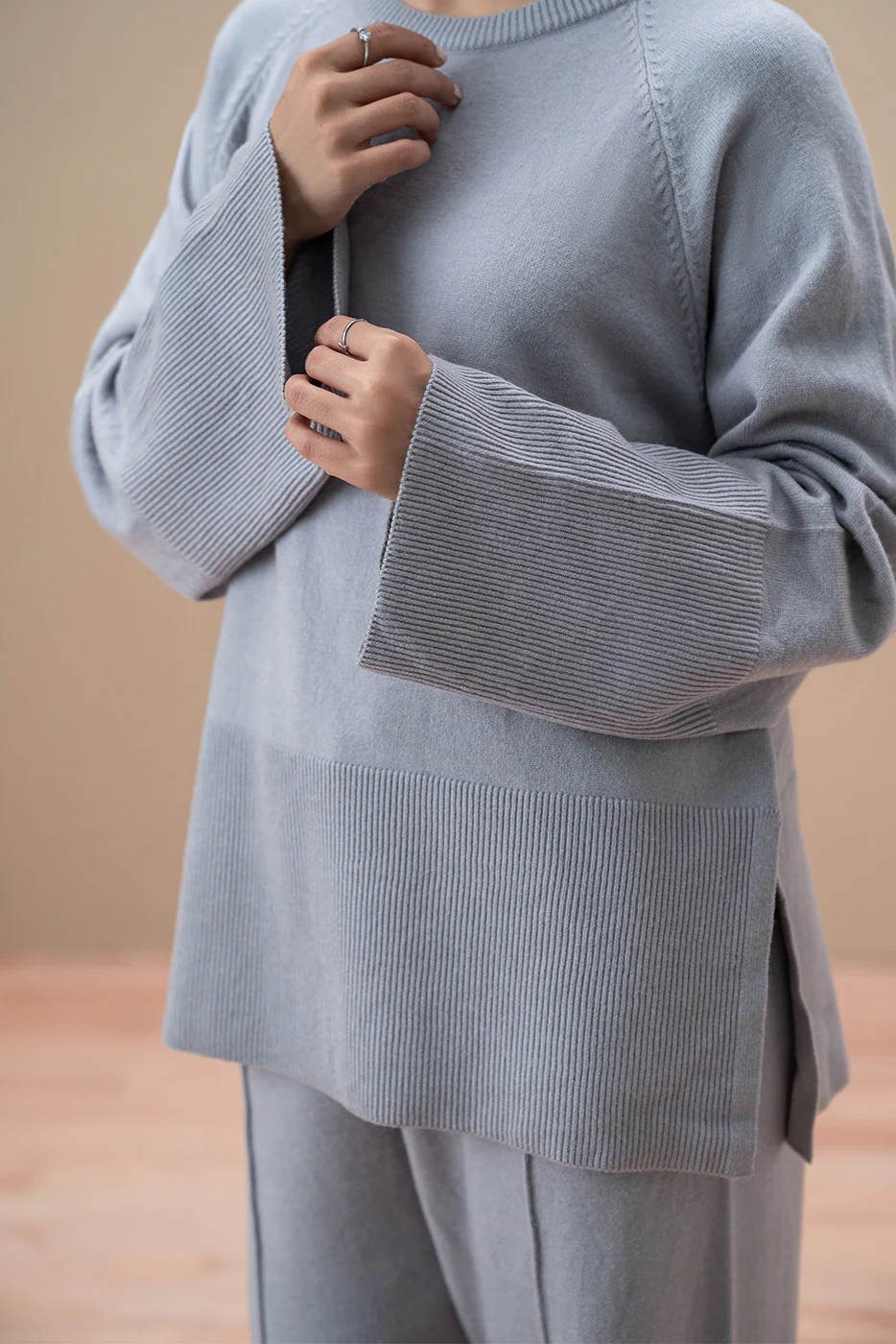 WIDE LEG SWEATPANTS - Image 3