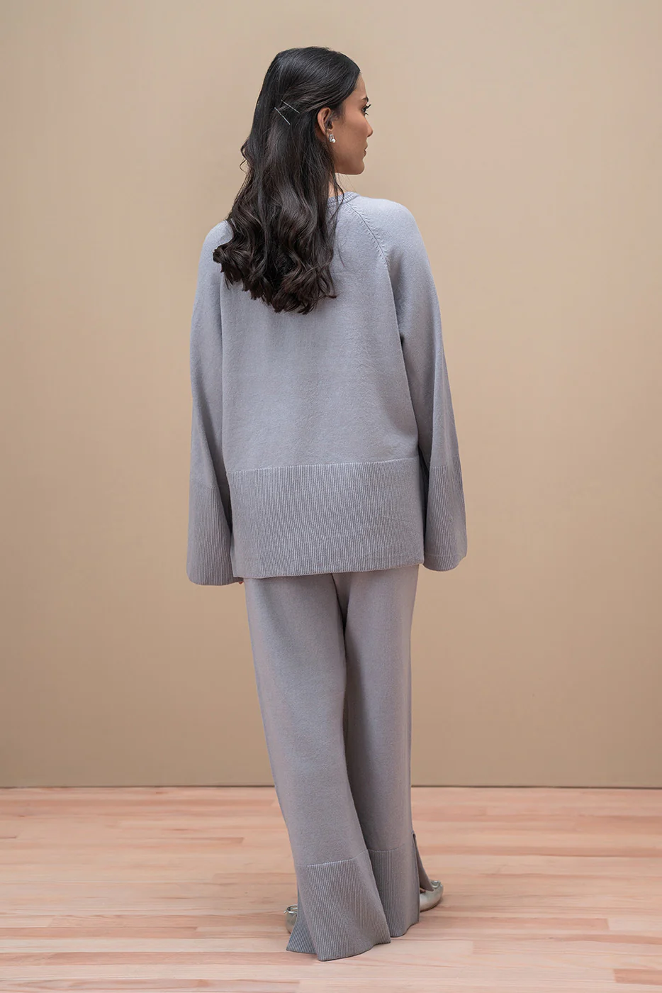 WIDE LEG SWEATPANTS - Image 4