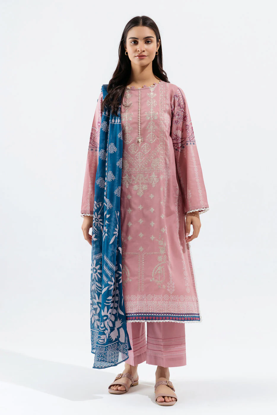 Quartz Pink-Embroidered-3P
