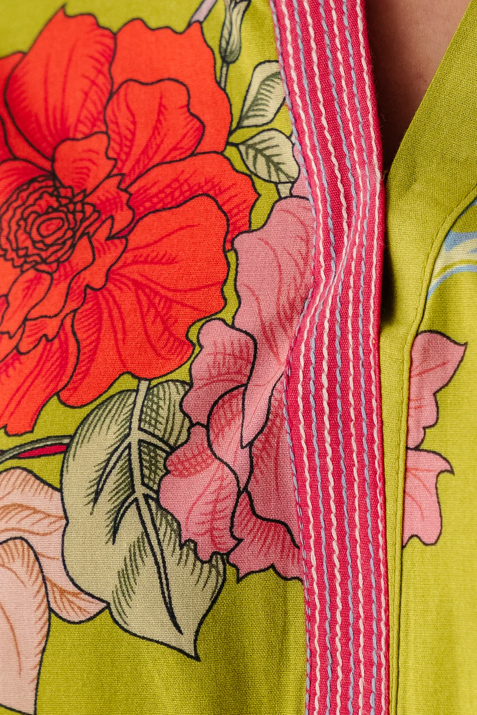PRINTED CAMBRIC SHIRT (PRET) - Image 3