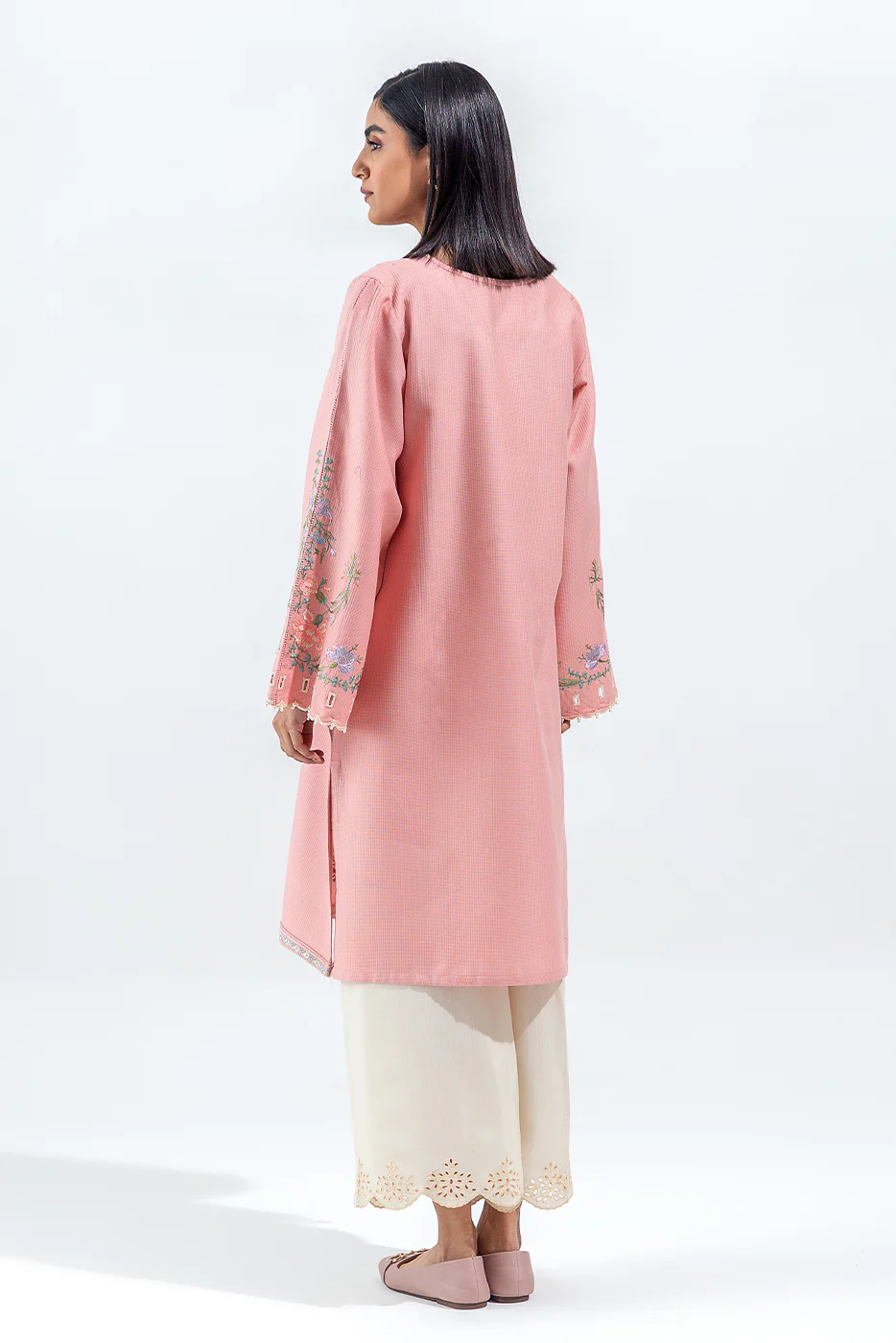 EMBROIDERED DOBBY SHIRT(PRET) - Image 3