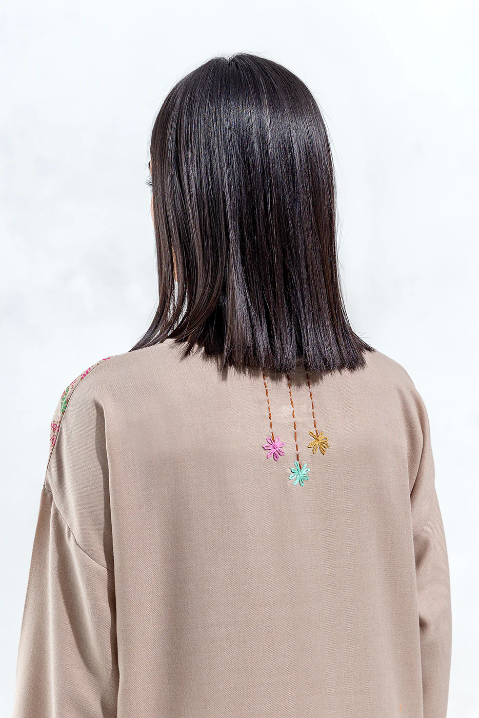 EMBROIDERED TWILL SHIRT(PRET) - Image 2