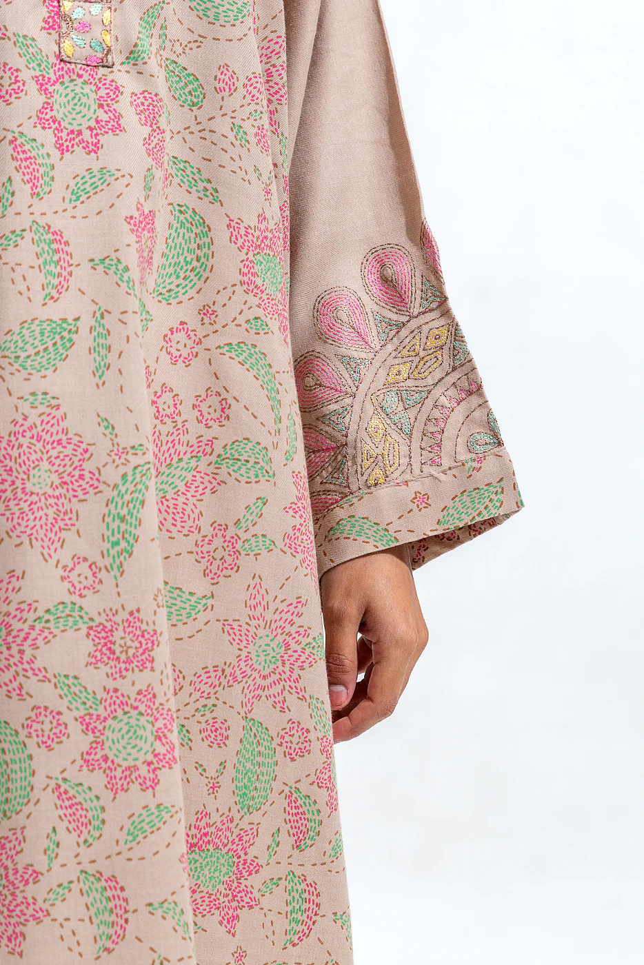 EMBROIDERED TWILL SHIRT(PRET) - Image 3