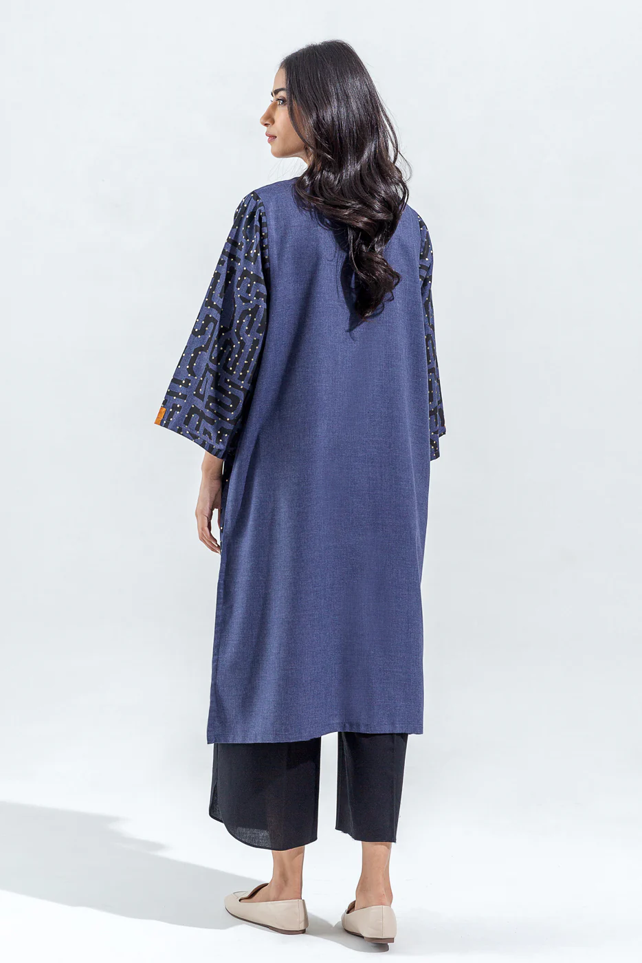 EMBROIDERED TWILL SHIRT (PRET) - Image 3
