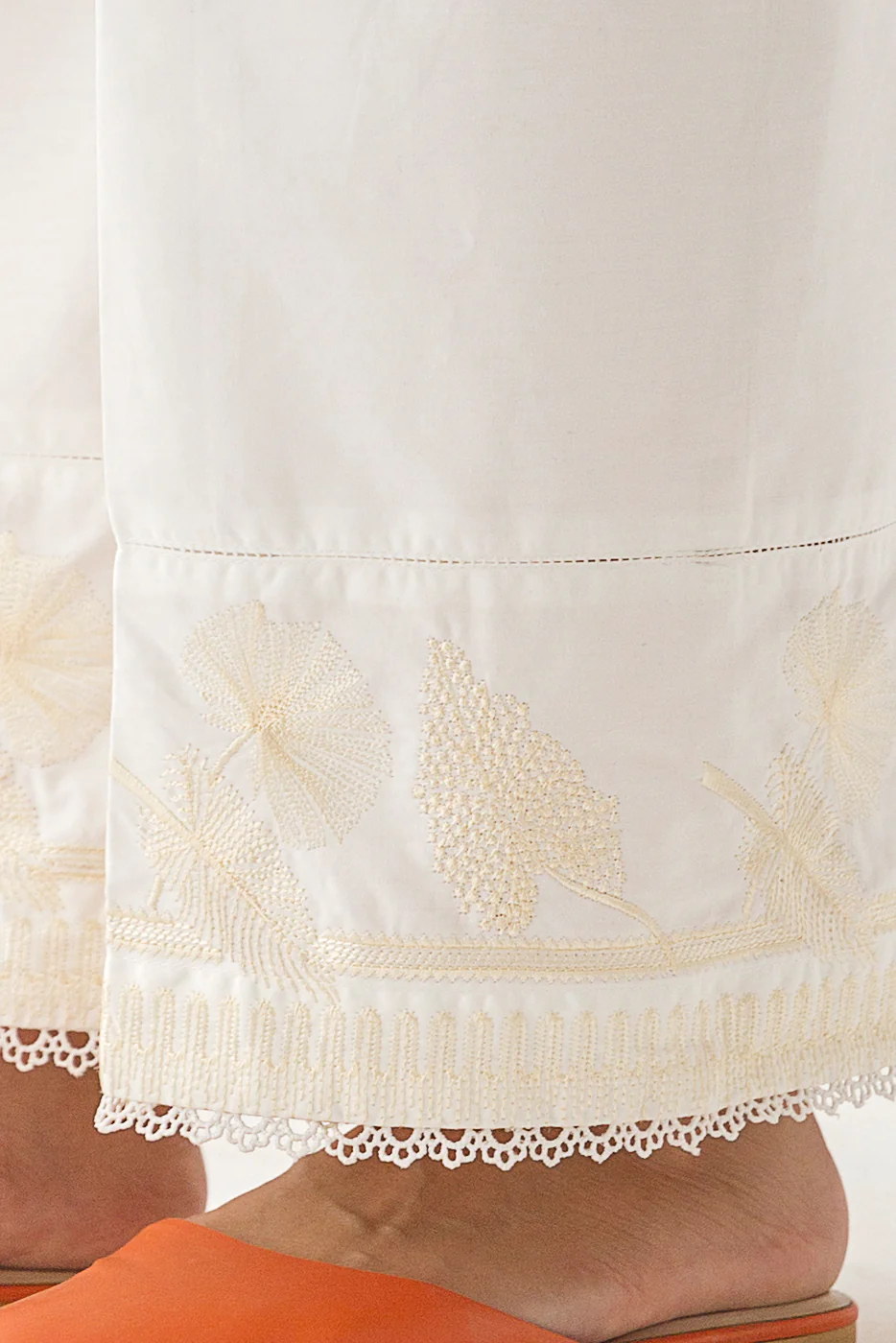 EMBROIDERED SLACK PANTS - Image 2
