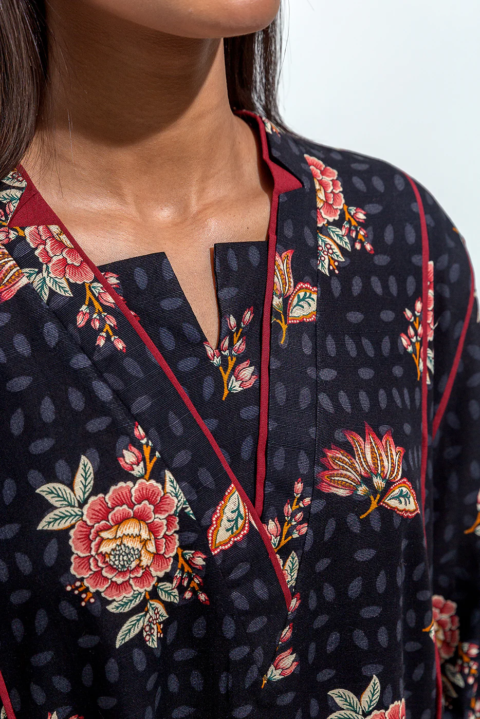 BASIC KHADDAR SHIRT (PRET) - Image 4