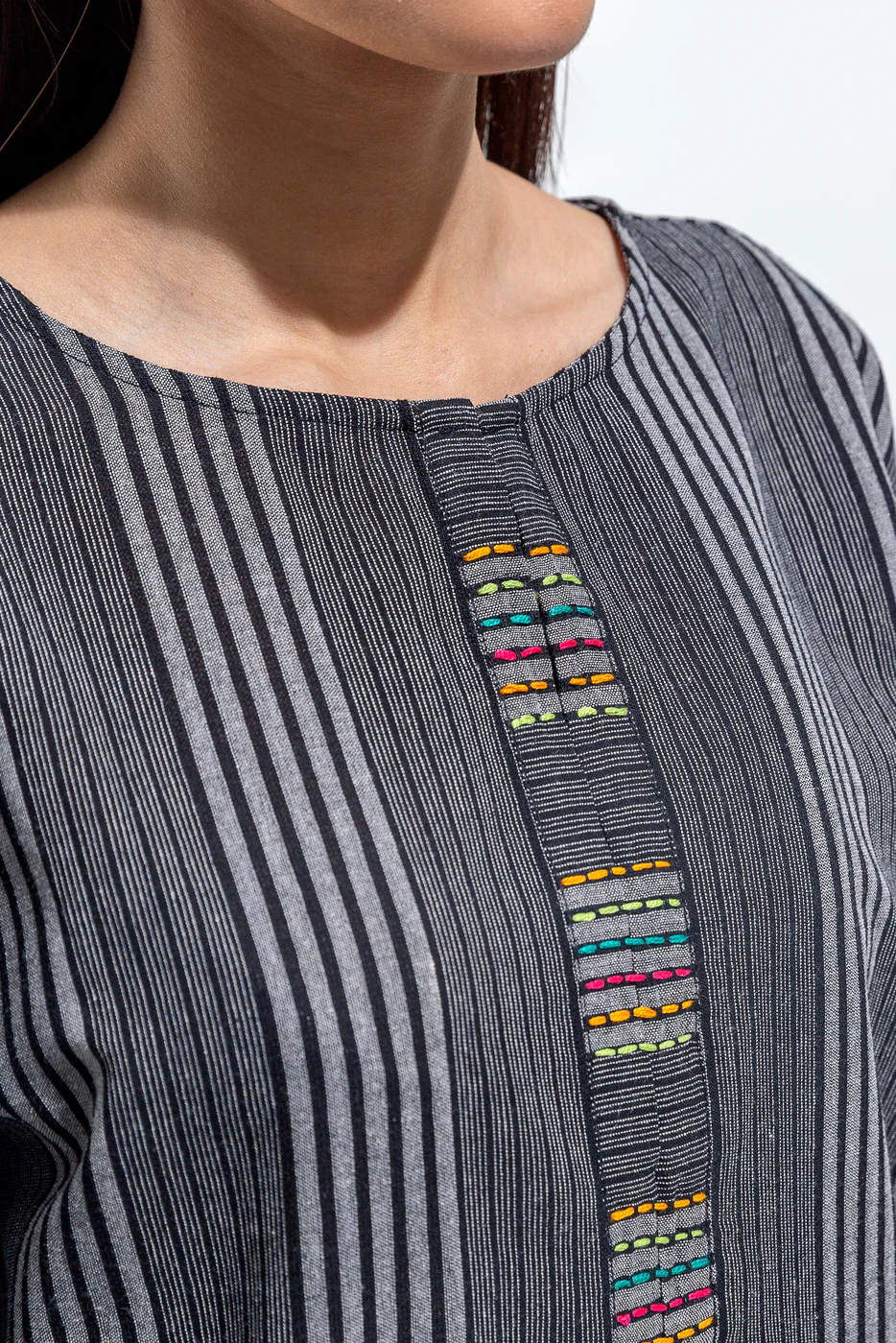 BASIC YARN DYED SHIRT (PRET) - Image 4