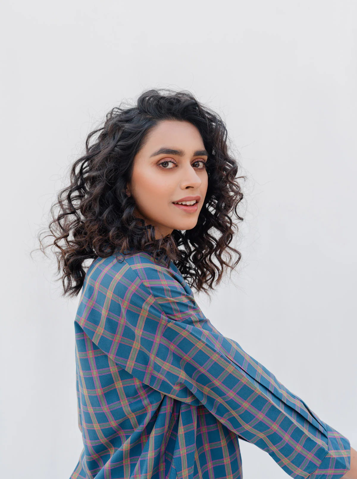 BLUE MULTI CHECK SHIRT - Image 3