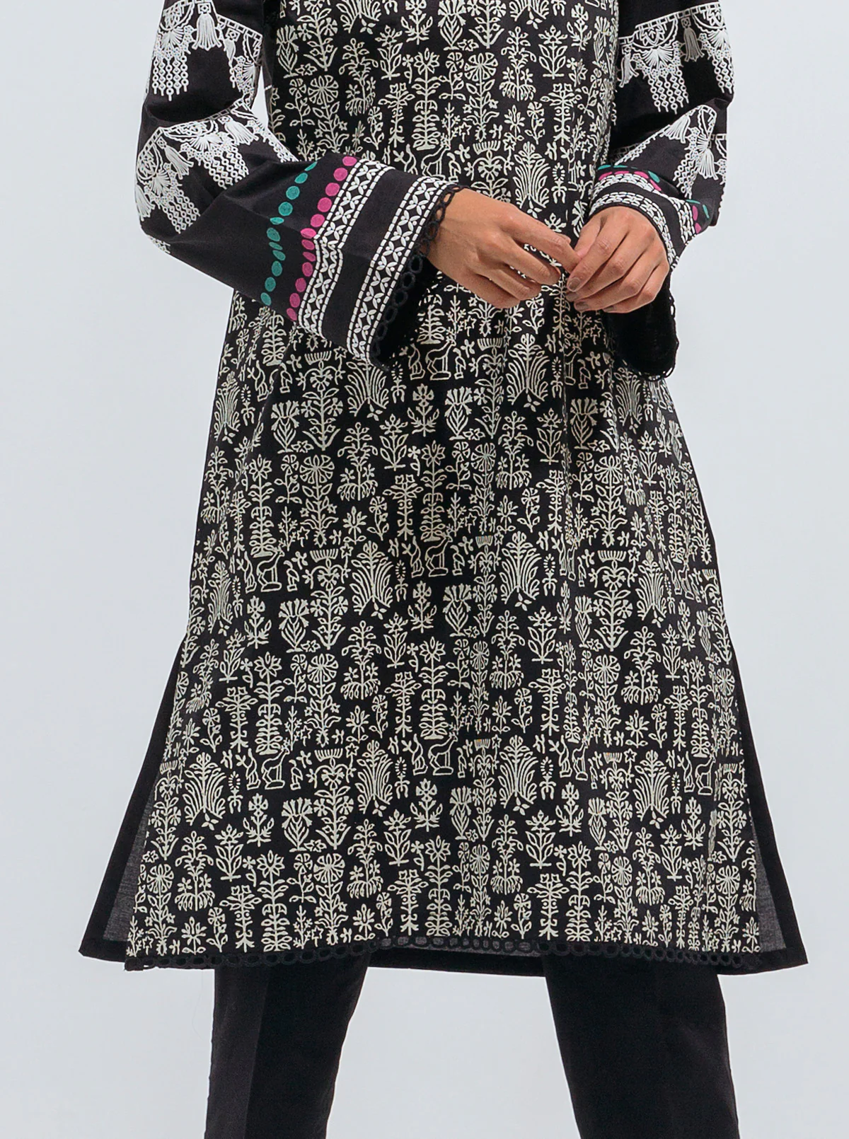 BLOCK PRINT SHIRT - Image 2