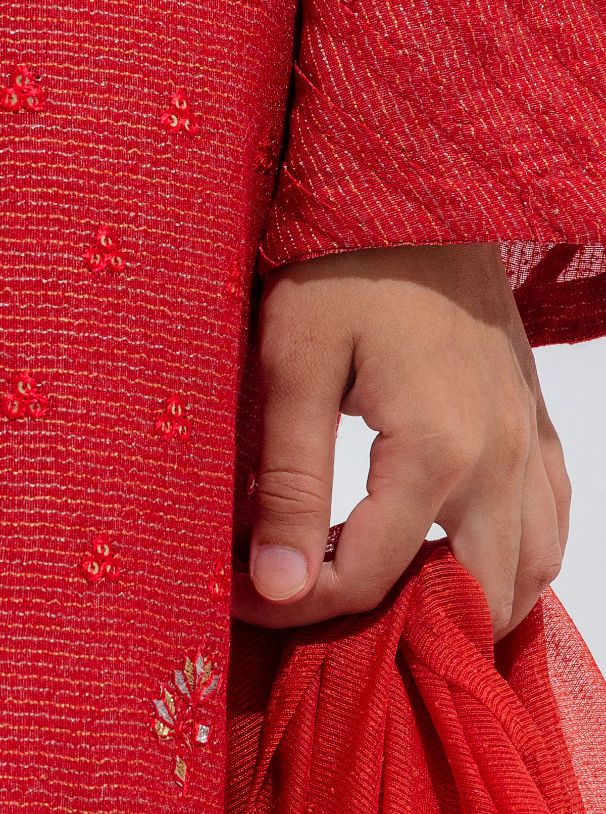 EMBROIDERED SHIRT WITH DUPATTA - Image 2