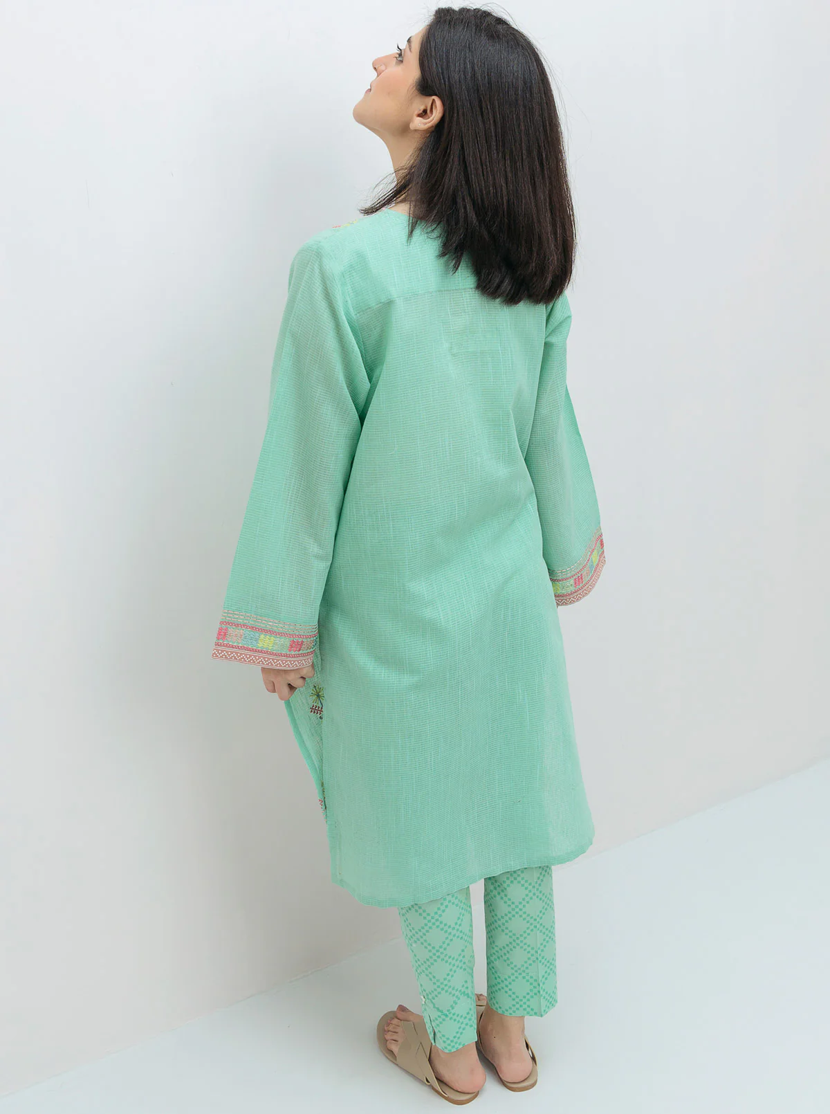 EMBROIDERED SHIRT WITH PANT - Image 4