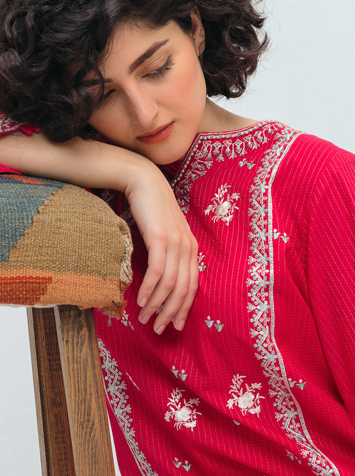 EMBROIDERED SHIRT WITH PANT - Image 4