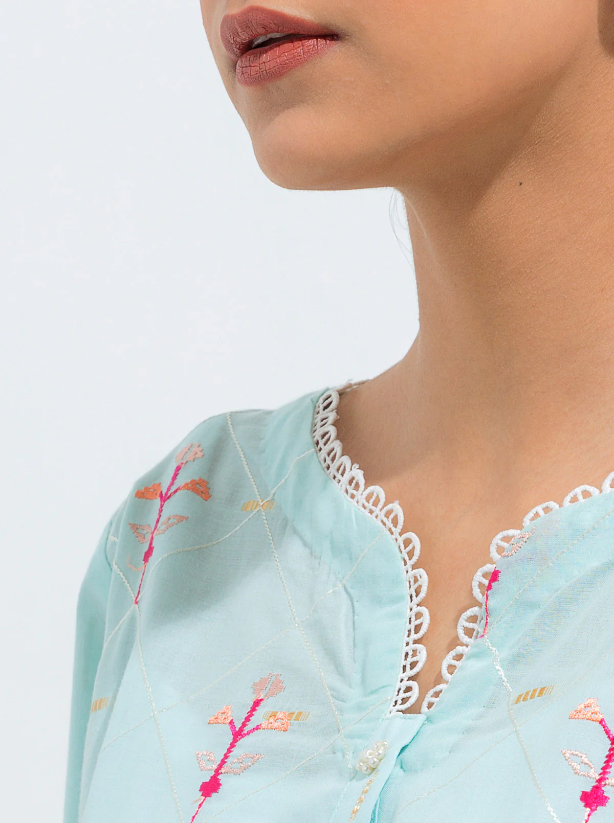 EMBROIDERED JACQUARD SHIRT (LUXURY PRET) - Image 3