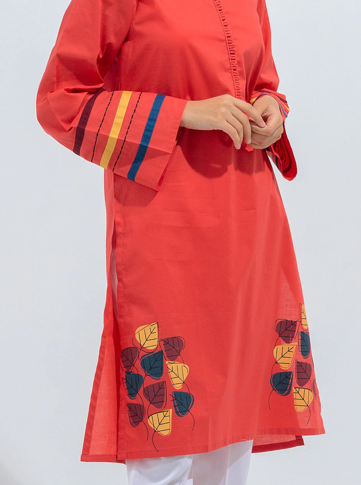 PRINTED LAWN SHIRT (PRET) - Image 3