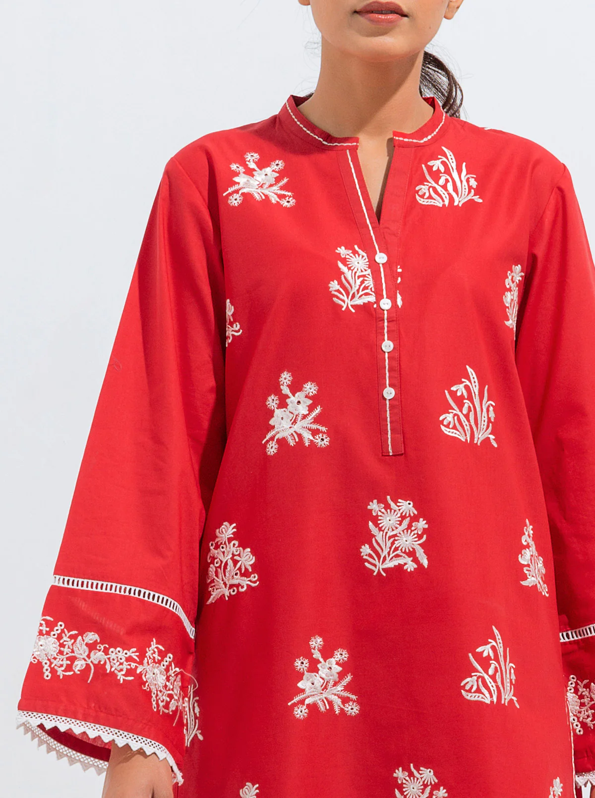 EMBROIDERED SHIRT WITH PANT - Image 2
