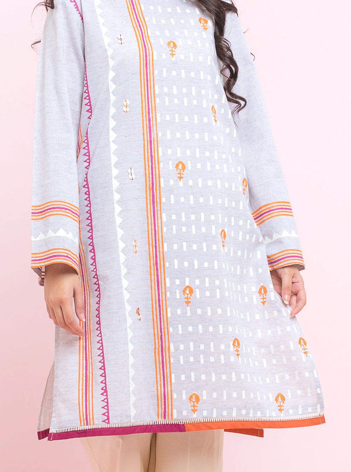 BLOCK PRINTED SHIRT - Image 2