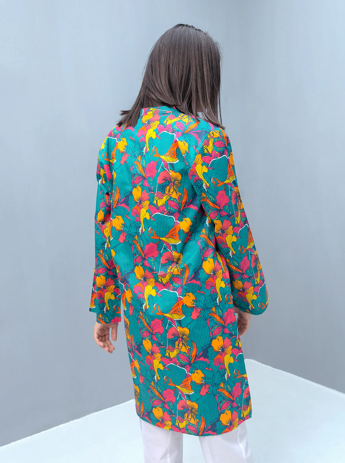 PRINTED LAWN SHIRT (PRET) - Image 3