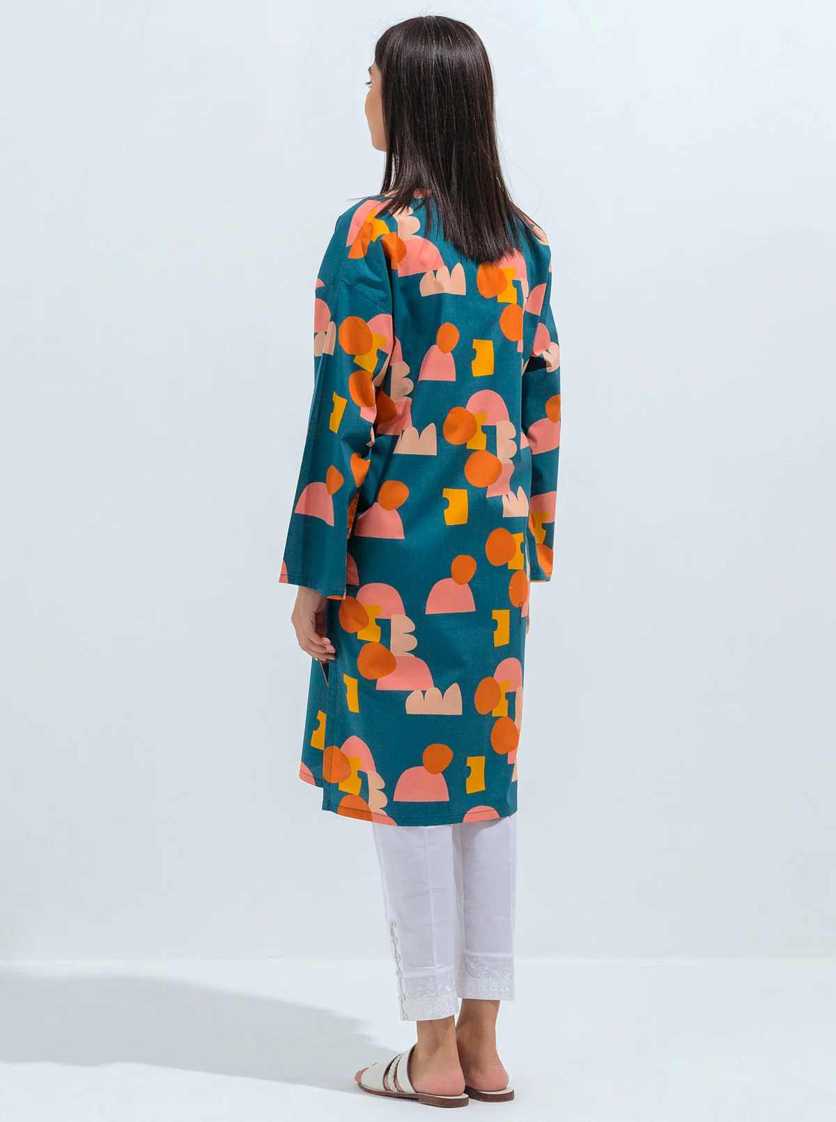 PRINTED LAWN SHIRT (PRET) - Image 4