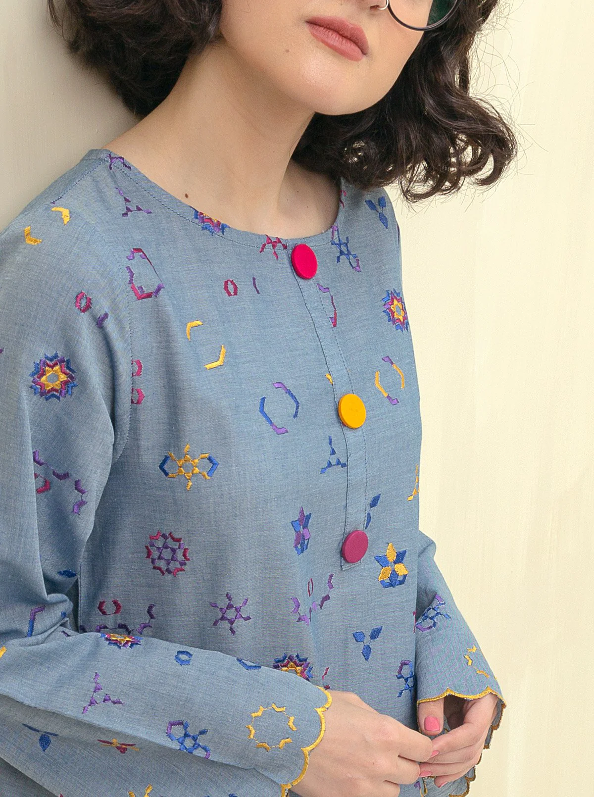 EMBROIDERED SHIRT - Image 3