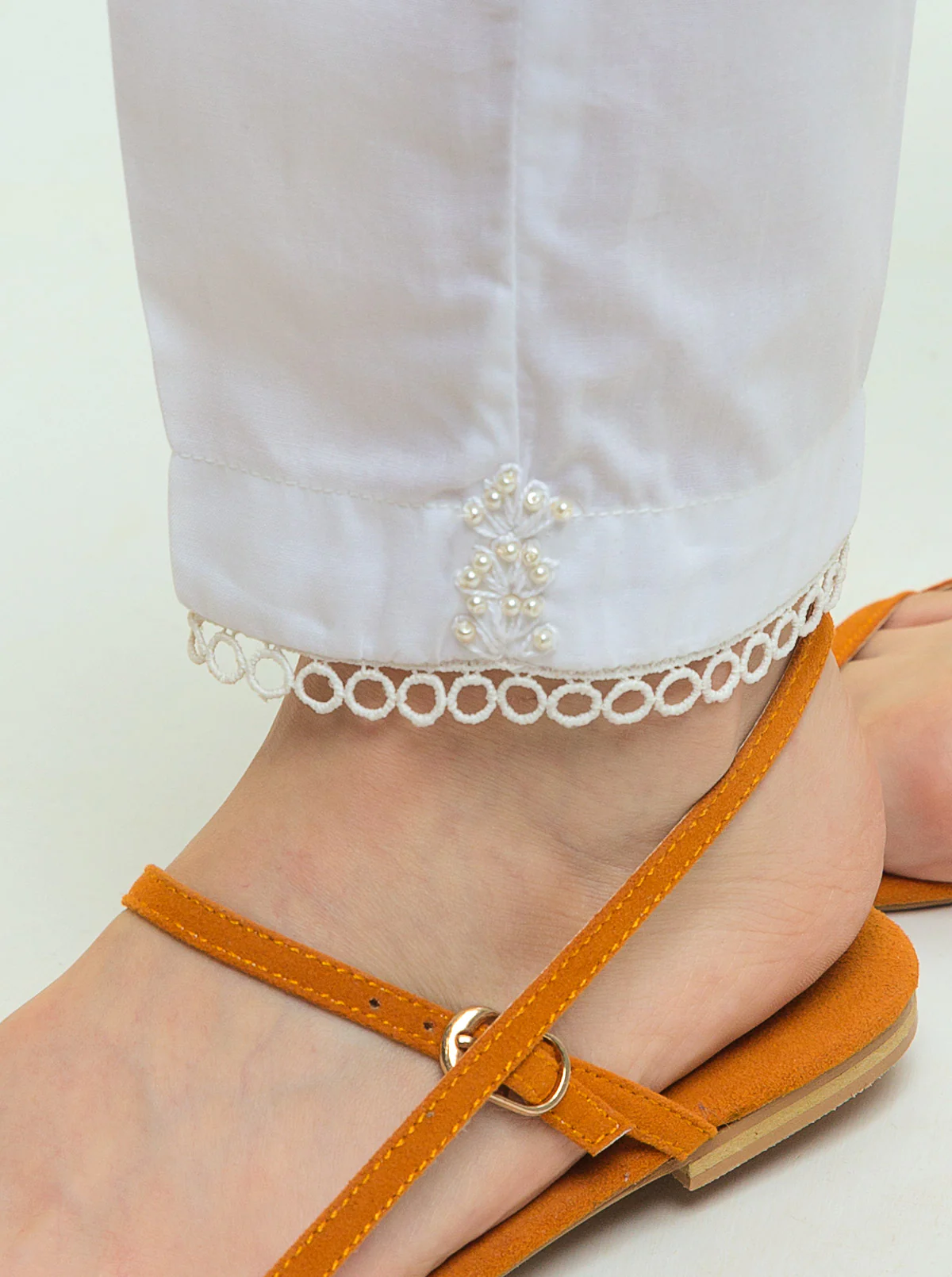 BASIC STRAIGHT PANTS - Image 2