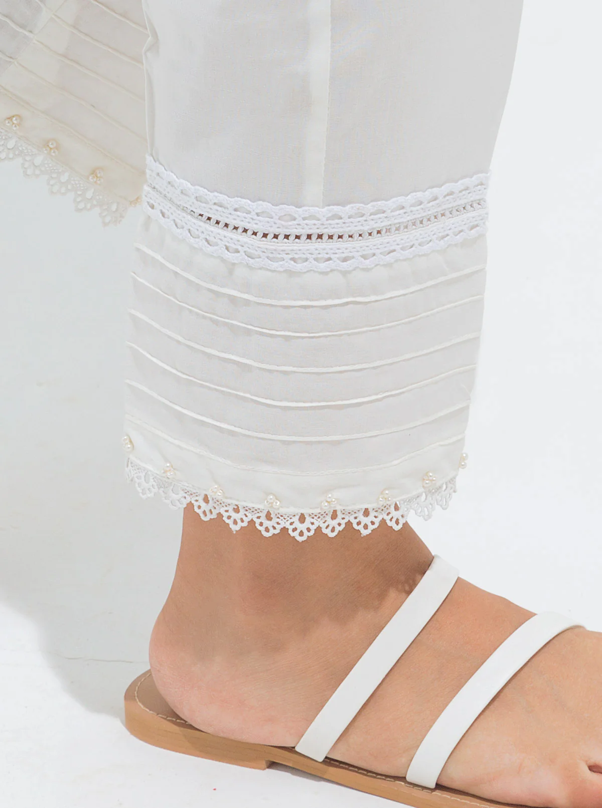 BASIC STRAIGHT PANTS - Image 2