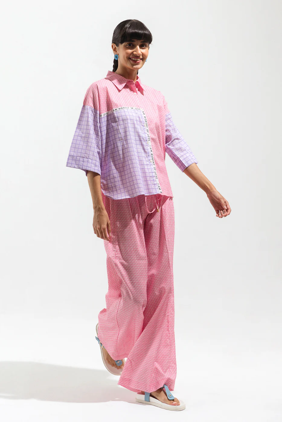 2 PIECE POPLIN COORD SET (PRET) - Image 2