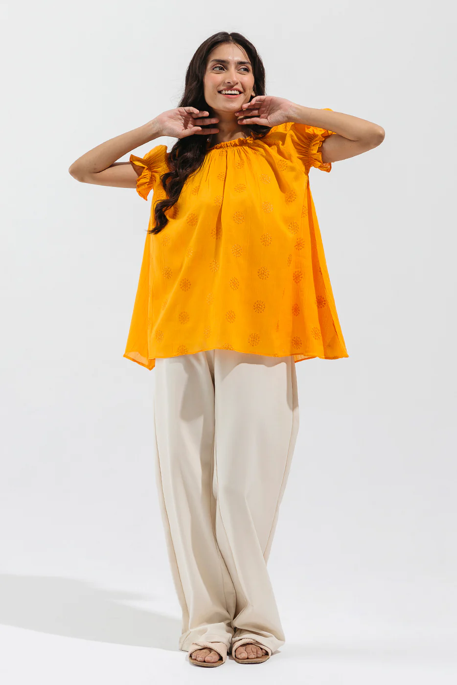 WRINKLE MIX TOP (PRET) - Image 2