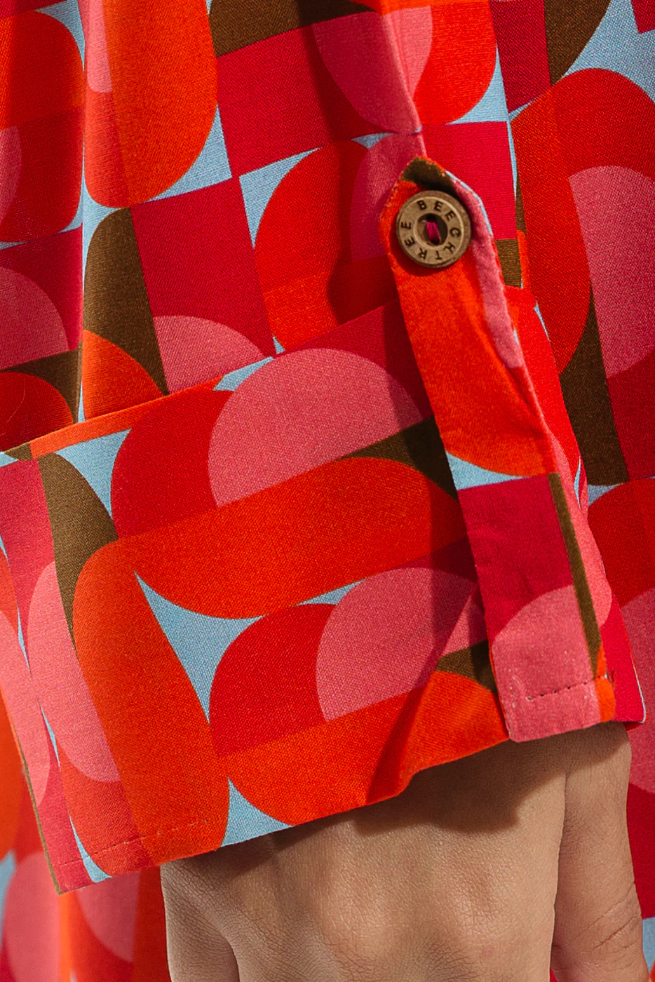2 PIECE PRINTED VISCOSE SUIT (PRET) - Image 3